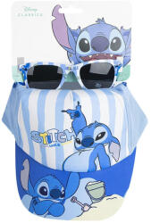 Cerda Disney Lilo és Stitch, A csillagkutya napszemüveg és baseball sapka szett CEP2200010464 (CEP2200010464)