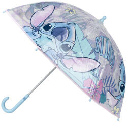 Cerda Disney Lilo és Stitch, A csillagkutya Hibiscus gyerek átlátszó esernyő Ø71 cm CEP2400000804 (CEP2400000804)