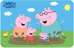 W&O Peppa malac Mud Bath tányéralátét 43x28 cm ARJ097127 (ARJ097127)