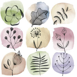 POL-MAK Virág Flora Stamps szalvéta 20 db-os 33x33 cm PKK049987 (PKK049987)