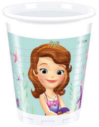 Procos Disney Sofia Pearl of the Sea, Szófia Műanyag pohár 8 db-os 200 ml PNN86590 (PNN86590)