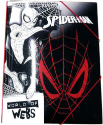 GIM Pókember World of Webs A/4 gumis mappa GIM33708510 (GIM33708510)