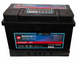 Sorgeti Supremo EFB Start-Stop 72Ah 720A