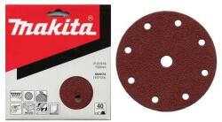 Makita csiszolópapír tépőzáras 150 mm 9 lyuk K80, 10 db P-31930 (P-31930)