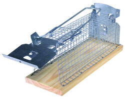 SwissInno Solutions Hagyományos élvefogó egércsapda csapóajtó rendszerű kalitka (1584000)