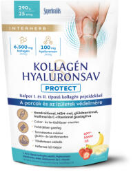 INTERHERB Kollagén&Hyaluronsav Porcépítő italpor PROTECT 290g