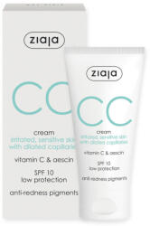 Ziaja CC krém érzékeny, irritált, kitágult hajszáleres bőrre 50ml
