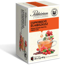  Patikárium Tea csipkebogyó+hibiszk. filteres 20x2g