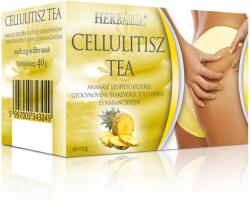 Herbária Cellulitisz tea - ananász ízesítésű filteres gyógynövény teakeverék zöld teával és narancshéjjal 20x2g