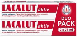 Lacalut aktiv fogkrem 75ml duopack