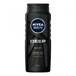 Nivea Gel de dus Nivea men deep clean 500 ml