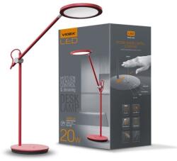 Videx Lampă de birou LED dimabilă VIDEX TF15R Red