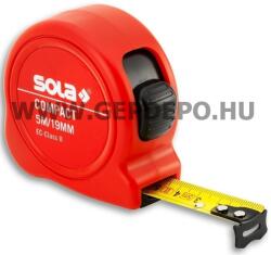 SOLA Compact acél mérőszalag 5m (50510501)