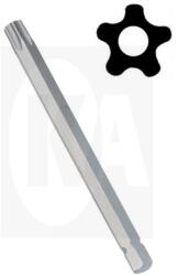 Genius Tools Bit ötágú torx T-10 88 mm lyukas Genius ( 5410 )
