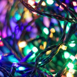 Somogyi Elektronic színes LED fényfüzér, 23, 9 m (LED248M)