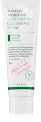 AXIS-Y 6+1+1 Advanced Formula Sunday Morning Refreshing Cleansing Foam mélyen tisztító krémes hab az érzékeny arcbőrre 120 ml