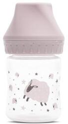 Lorelli Biberon cu Gat Larg Lorelli My Friend Tetina Moale din Silicon 0 Luni+ 125 ml Mellow Rose (1020085 0005)