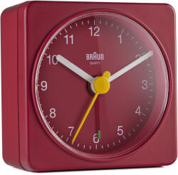 Braun BC 02 R quartz alarm clock red (67081)