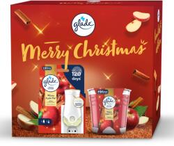 Glade Apple Pie Karácsonyi Ajándékcsomag - Illatgyertya + Elektromos Készülék 20 ml