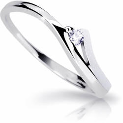 Cutie Diamonds Csodálatos fehér arany gyűrű gyémánttal DZ6818-1718-00-X-2 52 mm