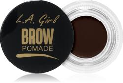 L. A. Girl Cosmetics Brow Pomade pomadă pentru sprâncene culoare Dark Brown 3 g
