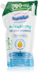Bambino Family Refill Micellar micellás tusfürdő utántöltő 900 ml