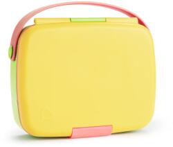 Munchkin Bento Box etetőszett gyermekeknek Yellow 18 m+