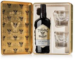 Teeling Whiskey Small Batch whiskey aranyszínű DD 2 pohárral DRS (0, 7L / 46%) - whiskynet