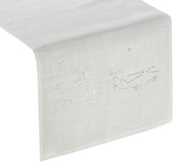 Eurofirany Agata karácsonyi asztali futó Fehér 40x140 cm (HS351625)