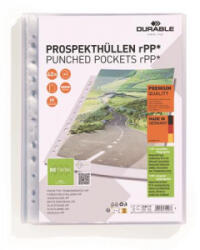 DURABLE Genotherm, lefűzhető, PP, A4, 80 mikron, 'PREMIUM' (DB268619) (DB268619)