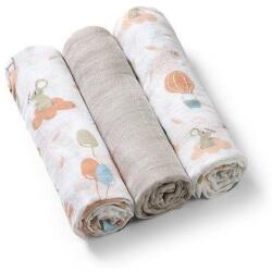 BabyOno bambuszpelenkák - szürke 3 db