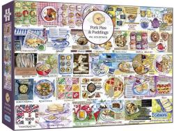 Gibsons 1000 db-os puzzle - Pork Pies & Puddings (7107) (G7107)