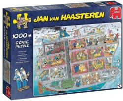 Jumbo 1000 db-os puzzle - Jan van Haasteren - Cruise Ship (00605) (00605)