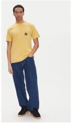DC Férfi Póló, ADYZT05377, Pamut/Újrahasznosított pamut, 2XL INTL, Sárga (0000305403155_XXL)
