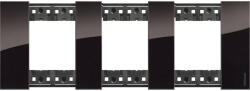 Legrand LivingNow keret éjfekete 2+2+2 modul KA4802M3DG (KA4802M3DG)