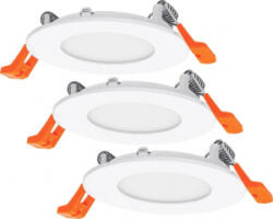 OSRAM Downlight Slim Set 3 x 85mm 3000K LED-es kültéri fali lámpa 4.50 W Fehér (4099854445866) (4099854445866)