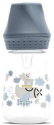 Lorelli Biberon Lorelli My Friend Tetina Moale din Silicon 0 Luni+ 125Ml Cameo Blue (1020082 0004)