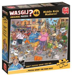 Jumbo 1000 db-os puzzle - Wasgij Original 46 - Middle Aisle Madness! (00505) (00505)