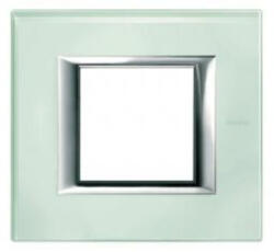 Legrand Axolute takarókeret 2m kristály, szögletes HA4802VKA (HA4802VKA)