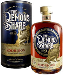Carribean Spirits The Demons Share 9 éves Rodrigo's Reserve Limited Edition Rum 0.7l DRS 40%