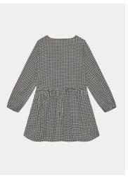 United Colors of Benetton Lányka ruha, United Colors Of Benetton, 303215224, Viszkóz, 150 CM, Fekete (0000303215224_150)