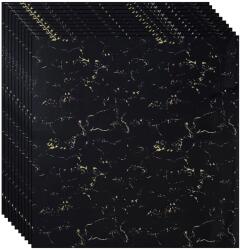 NEXTLY 30 db NEXTLY öntapadós márvány utánzat tapéta készlet, vízálló, állítható, erős ragasztó, könnyen felszerelhető, fedőfelület 10, 8 nm, 60x60 cm, 2mm vastagság 116-13n (s30-116-13n)