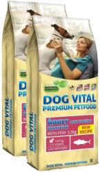 DOG VITAL Adult Sensitive Mini Breeds Fish 2x12kg