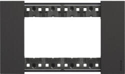 Legrand LivingNow keret fekete 4 modul KA4804KG (KA4804KG)