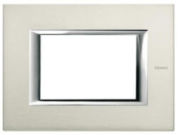 Legrand Axolute takarókeret 3m alumínium, szögletesHA4803XC (HA4803XC)