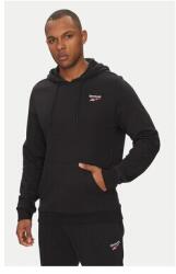 Reebok Férfi Pulóver, 100221784, Pamut/Poliészter, L INTL, Fekete (0000305250674_L)