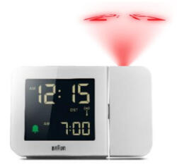 Braun BC 015 W-DCF white Radio Controlled Alarm Clock (67161)
