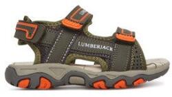 Lumberjack Fiú szandál, LJ-SB07606-027-N47-M1155_27/30 M, Lumberjack, Textil, 26 EU, Khaki (0000304734762_26)
