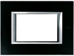 Legrand Axolute takarókeret 3m ónixfekete, szögletes HA4803VNN (HA4803VNN)