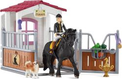 Schleich Figurina Schleich Horse Club horse box with Tori & Princess (42437) Figurina